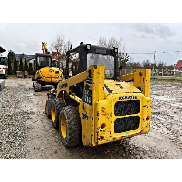 Употребяван мини колесен товарач Komatsu SK714 2008