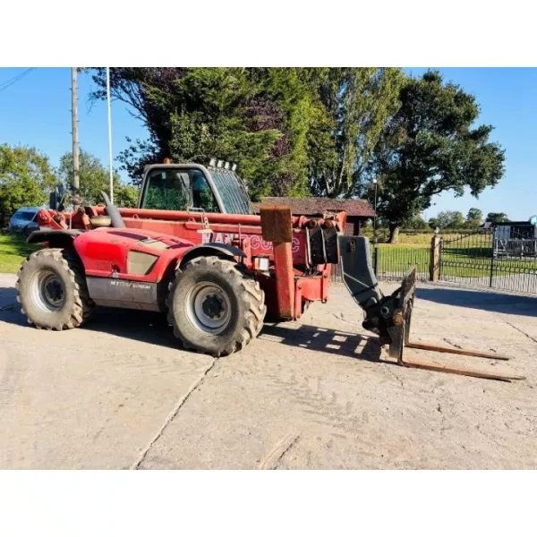 Употребяван телескопичен товарач Manitou MT1740 2006