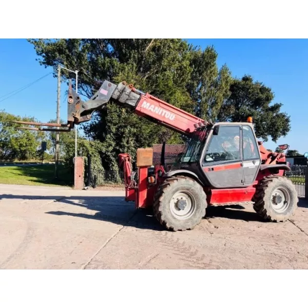 Употребяван телескопичен товарач Manitou MT1740 2006