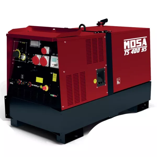 Заваръчен генератор Mosa TS 400 YS 750, 16/10 kVA, 400/230 V, YANMAR 4TNV88, 20-400 A - продажба