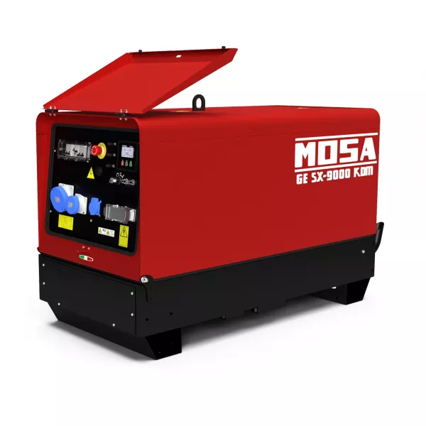 Дизелов генератор Mosa GE SX-9000 KDM, 9,2/9,2 kVA, 8,3/8,3 kVA, 230/115 V, KDW702, KOHLER