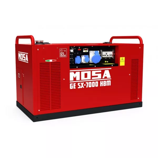 Бензинов генератор Mosa GE SX-7000 HBM, 8,7 к.с., HONDA, 6,7 kVA, 6 kVA, 230 V, iGX 390