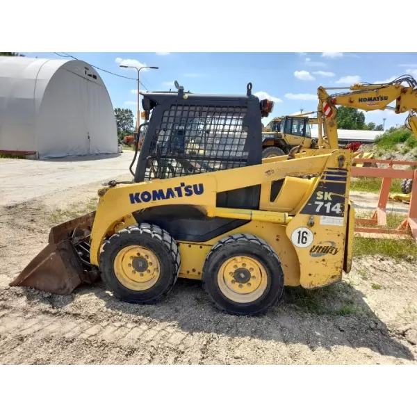 Мини колесен товарач Komatsu SK714 2008