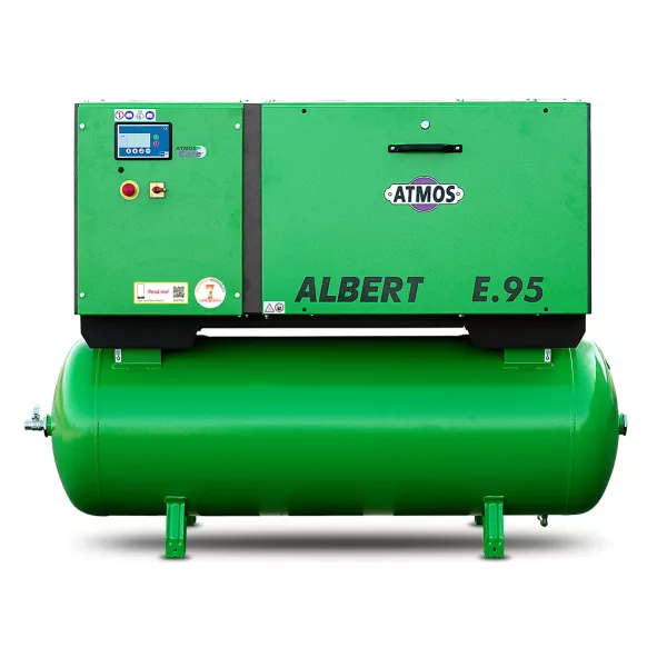 Електрически компресор Atmos Albert E.95, 11 kW, 500 л., 1,6 - продажба