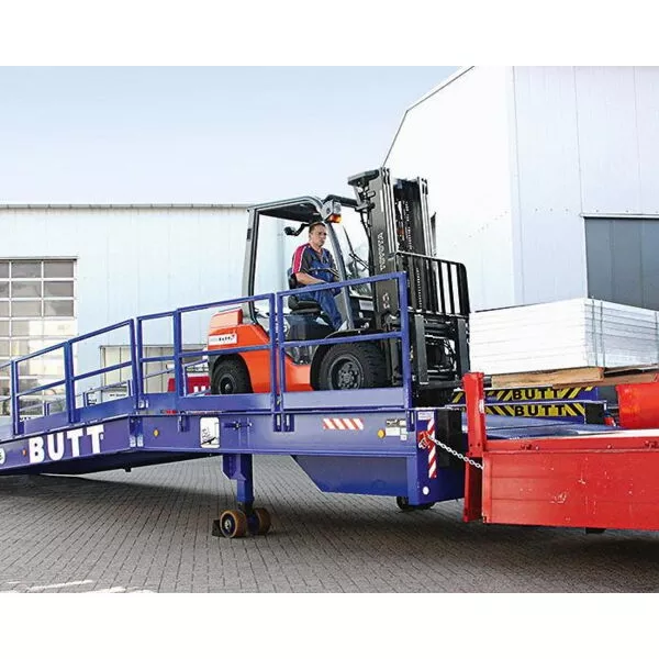 Мобилна рампа Butt BKV 913 / HV, 9000 кг, 3000 мм - продажба