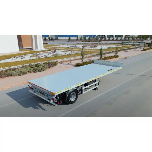 Ремарке Komodo KMD 1 AXLE FLATBED НОВ, 1 - продажба