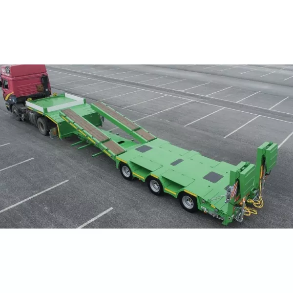 Ремарке ниска платформа Komodo KMD WING – 3 AXLE с разширение НОВ, 3 - продажба