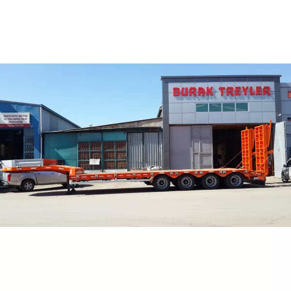 Ремарке платформа Burak treyler 4 AXLE НОВ, 4, 9000-10500 мм - продажба