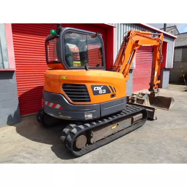 Употребяван мини багер Doosan DX63-3 2019, 3815 мм