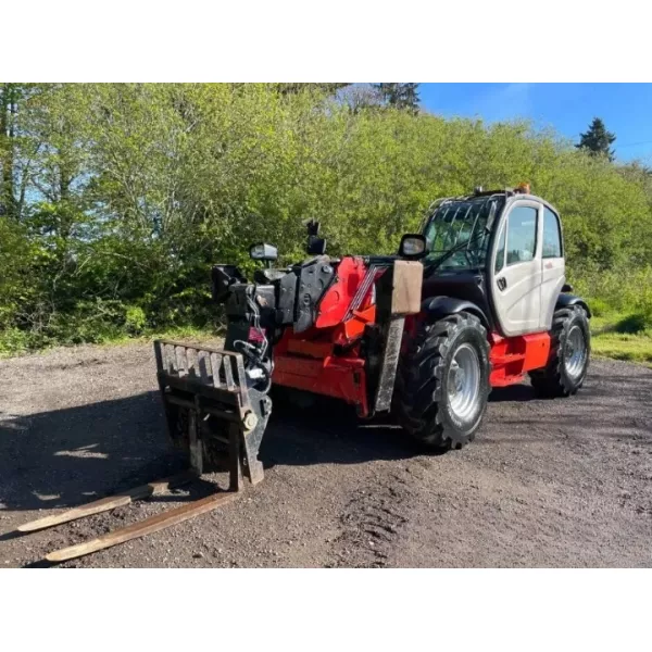 Употребяван телескопичен товарач Manitou MT1840 2014