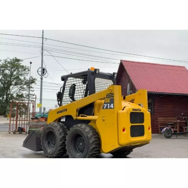 Мини колесен товарач Komatsu SK 714 2002