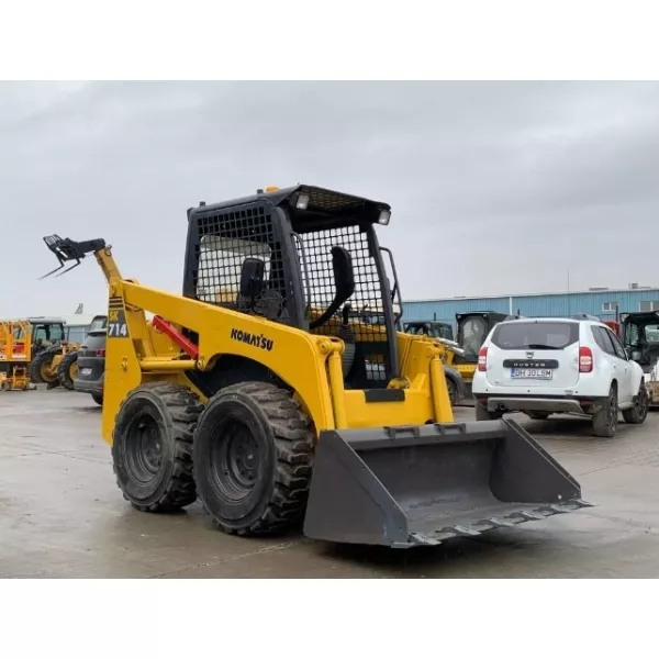 Мини колесен товарач Komatsu SK 714 2002