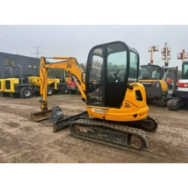 Употребяван мини багер JCB 8035 2006 3651