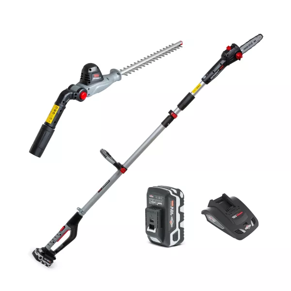 Тример за трева Sprint 18V Li-Ion Cordless Pole Saw & Hedge Trimmer 2-in-1 Kit, 410 - продажба