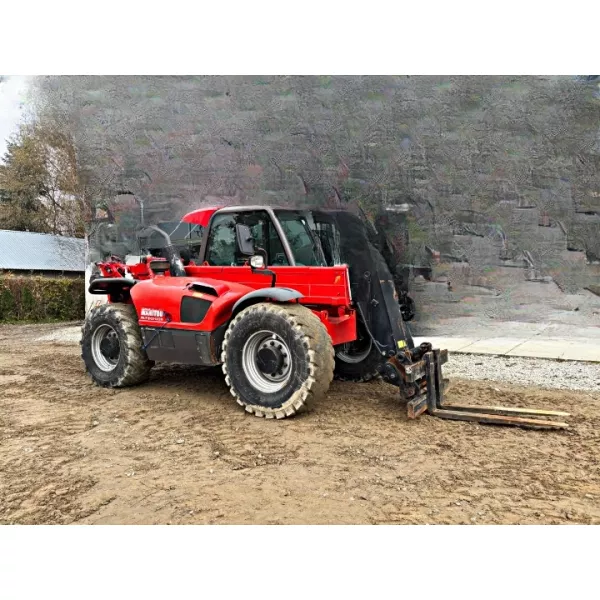 Употребяван телескопичен товарач Manitou MLT 845-120 2014