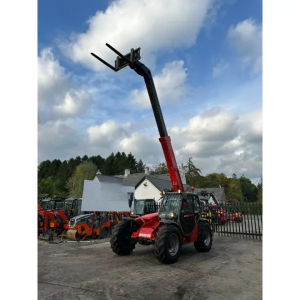 Употребяван телескопичен товарач Manitou MT732 2006