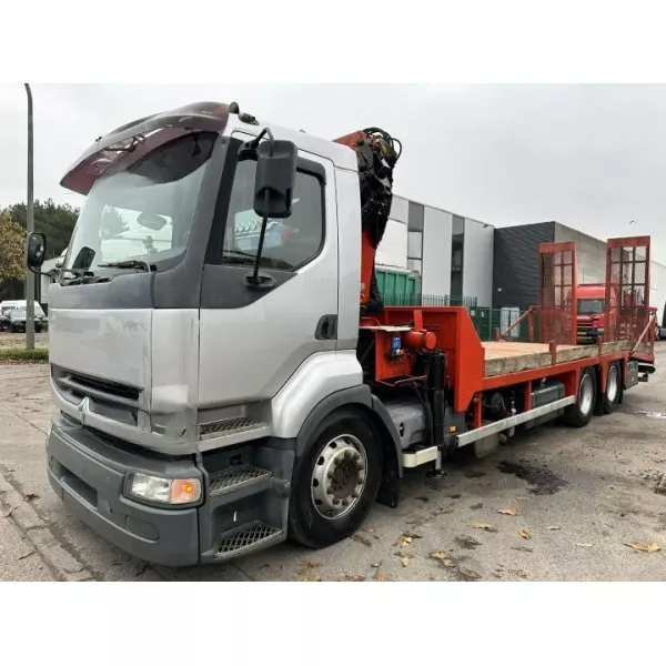 Употребяван камион с кран Renault Premium 400 6x2