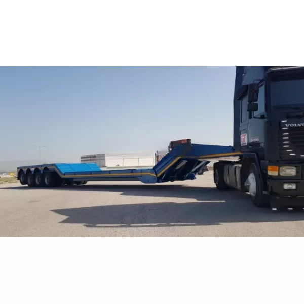 Полуремарке ниска платформа GT Semitrailer 4 оси, 4