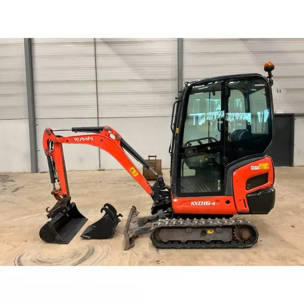 Употребяван мини багер Kubota KX 016-4 2015 1650, 2250 мм