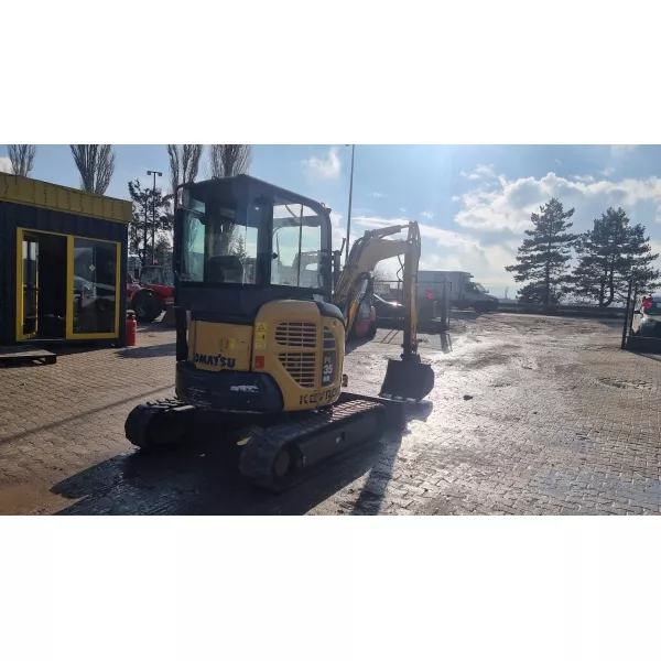 Употребяван мини багер Komatsu PC35MR-3 2010 3740, 3110 мм