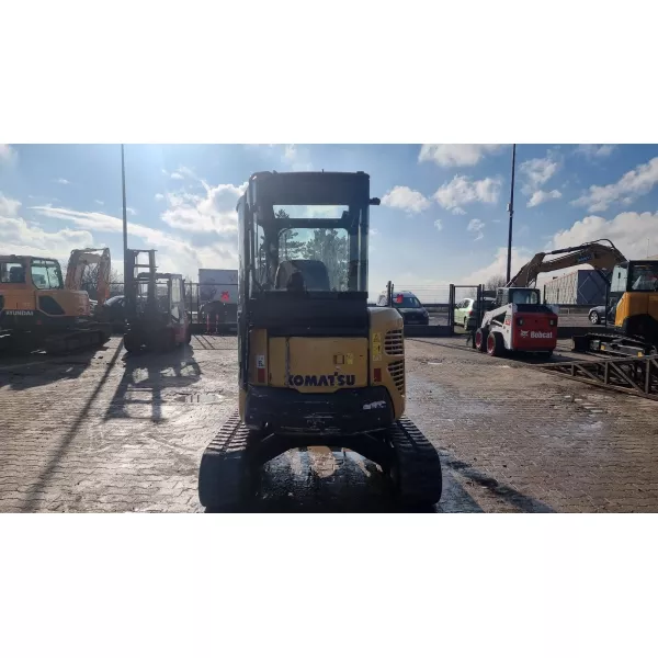 Употребяван мини багер Komatsu PC35MR-3 2010 3740, 3110 мм